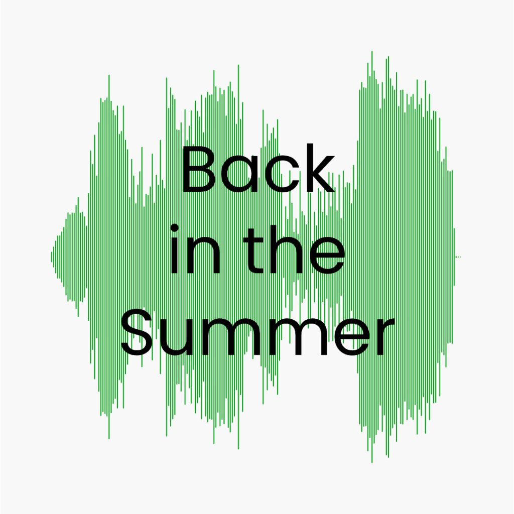 Waveform of Back In The Summer by Quasi Kili